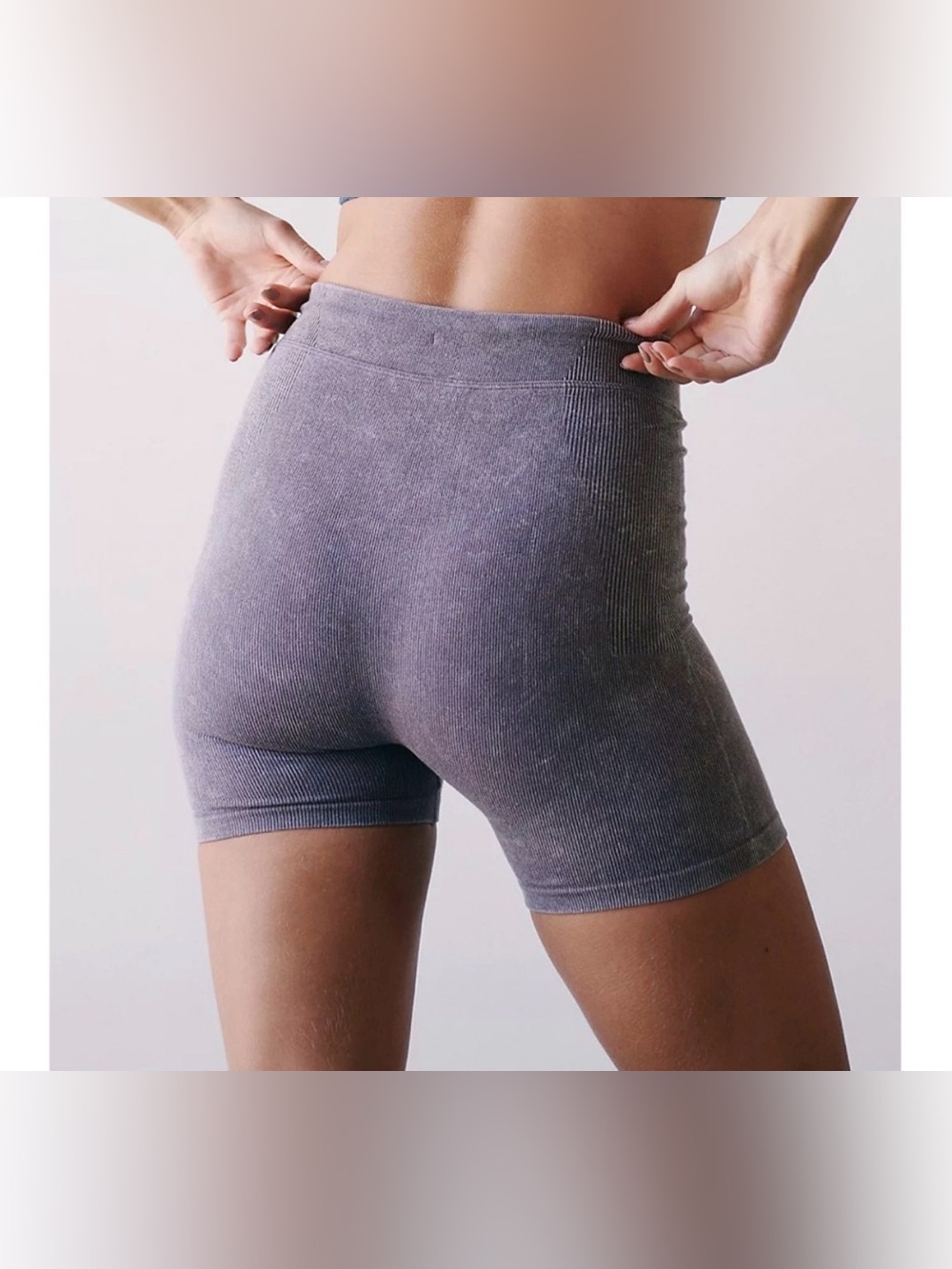 Free People Go To Rib Shorts - Picture 3 of 8